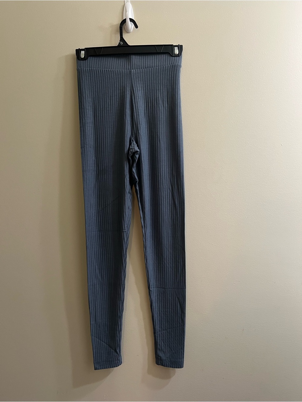 Universal Standard Ribbed Leggings Pull On Stormy Weather Size 4XS/XS